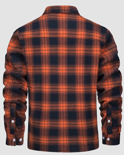 Klaus | Quilted Checkered Overshirt