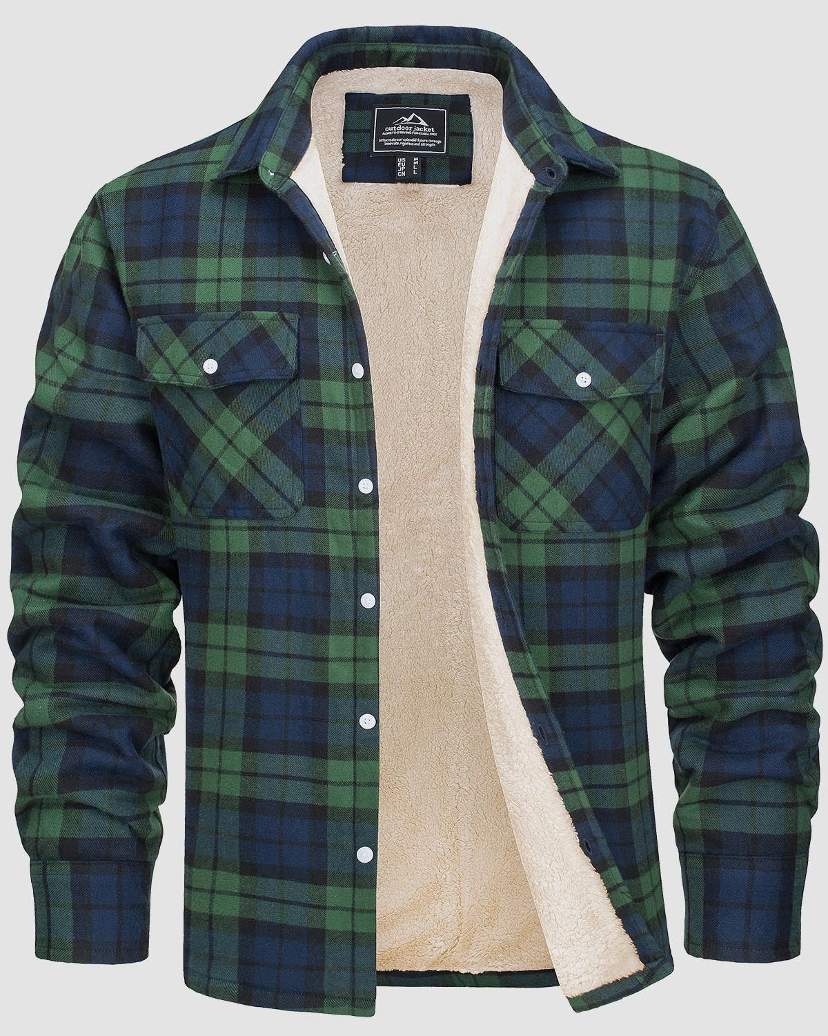 Klaus | Quilted Checkered Overshirt