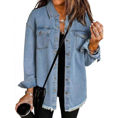 Naomi™ - Long Sleeve Denim Jacket
