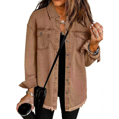 Naomi™ - Long Sleeve Denim Jacket