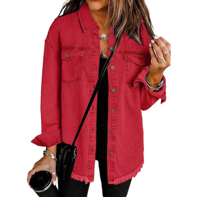 Naomi™ - Long Sleeve Denim Jacket