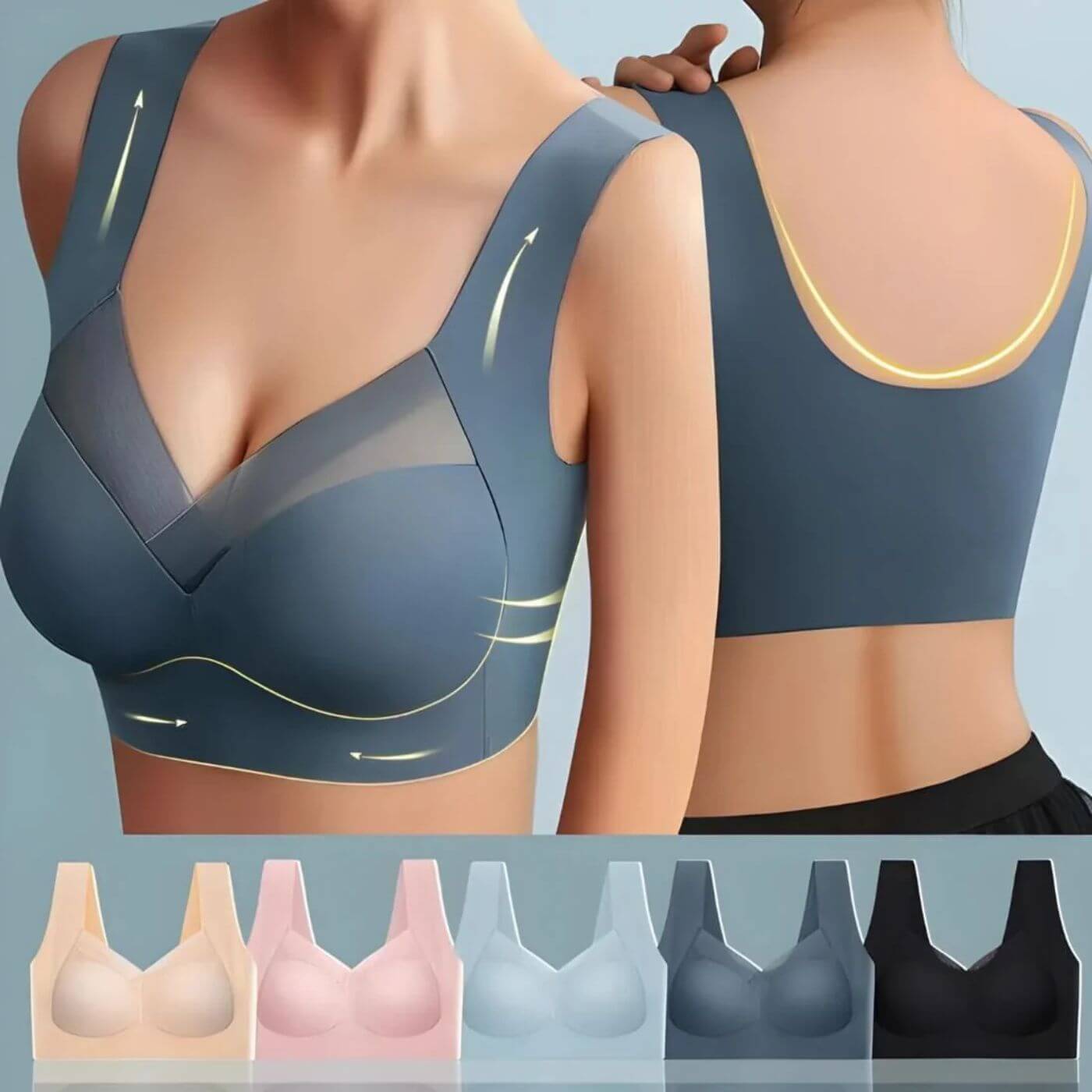 Olivra™ - Ultimate Comfort Seamless Bra (Pack of 5 pcs)