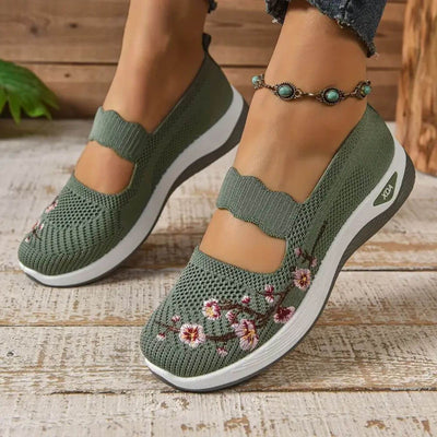 Paige™ – Non-slip Floral Orthopedic Shoes