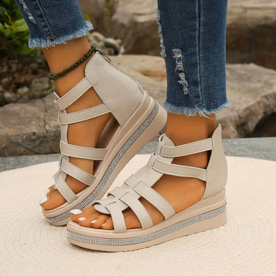 Penelope™ – Elegant Wedge Orthopedic Sandals