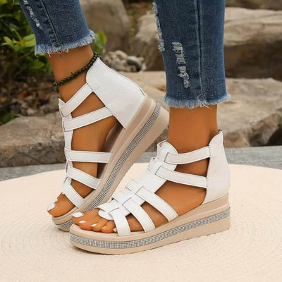 Penelope™ – Elegant Wedge Orthopedic Sandals