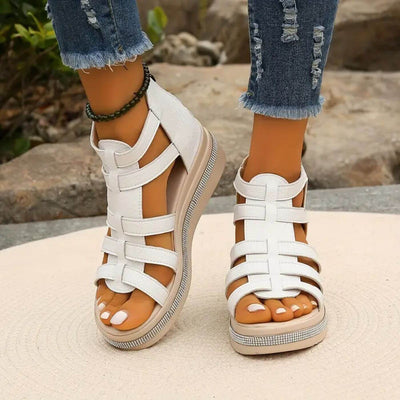 Penelope™ – Elegant Wedge Orthopedic Sandals