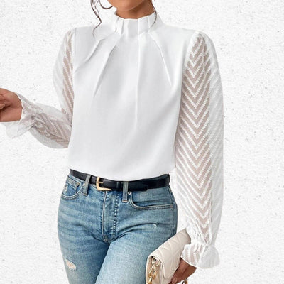 Rebekah™ - Elegant Long Sleeve Top