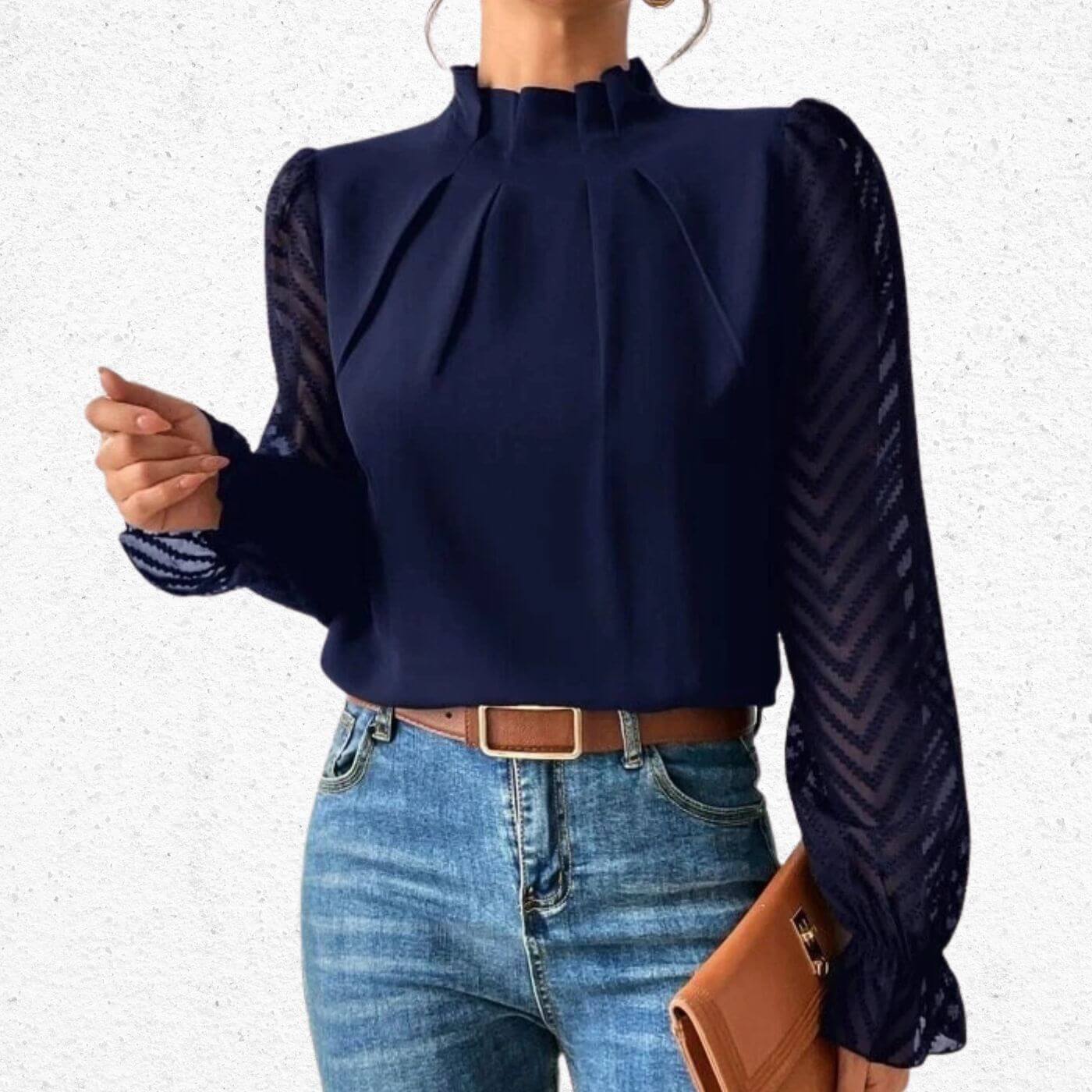 Rebekah™ - Elegant Long Sleeve Top