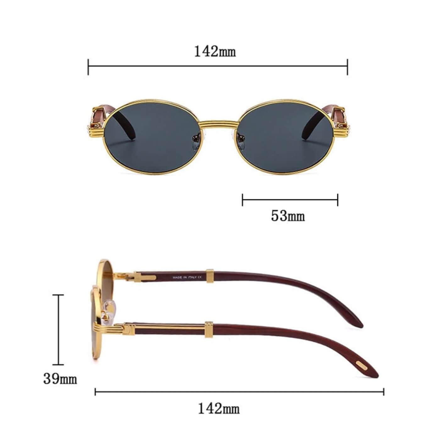 Reid™ - Premium Oval Sunglasses