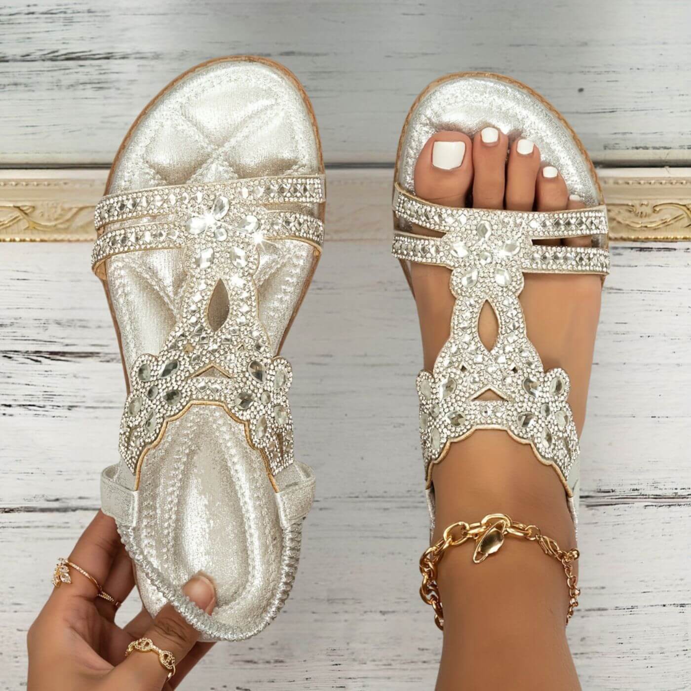 Audrey™ – Stylish Bohemian Orthopedic Sandals