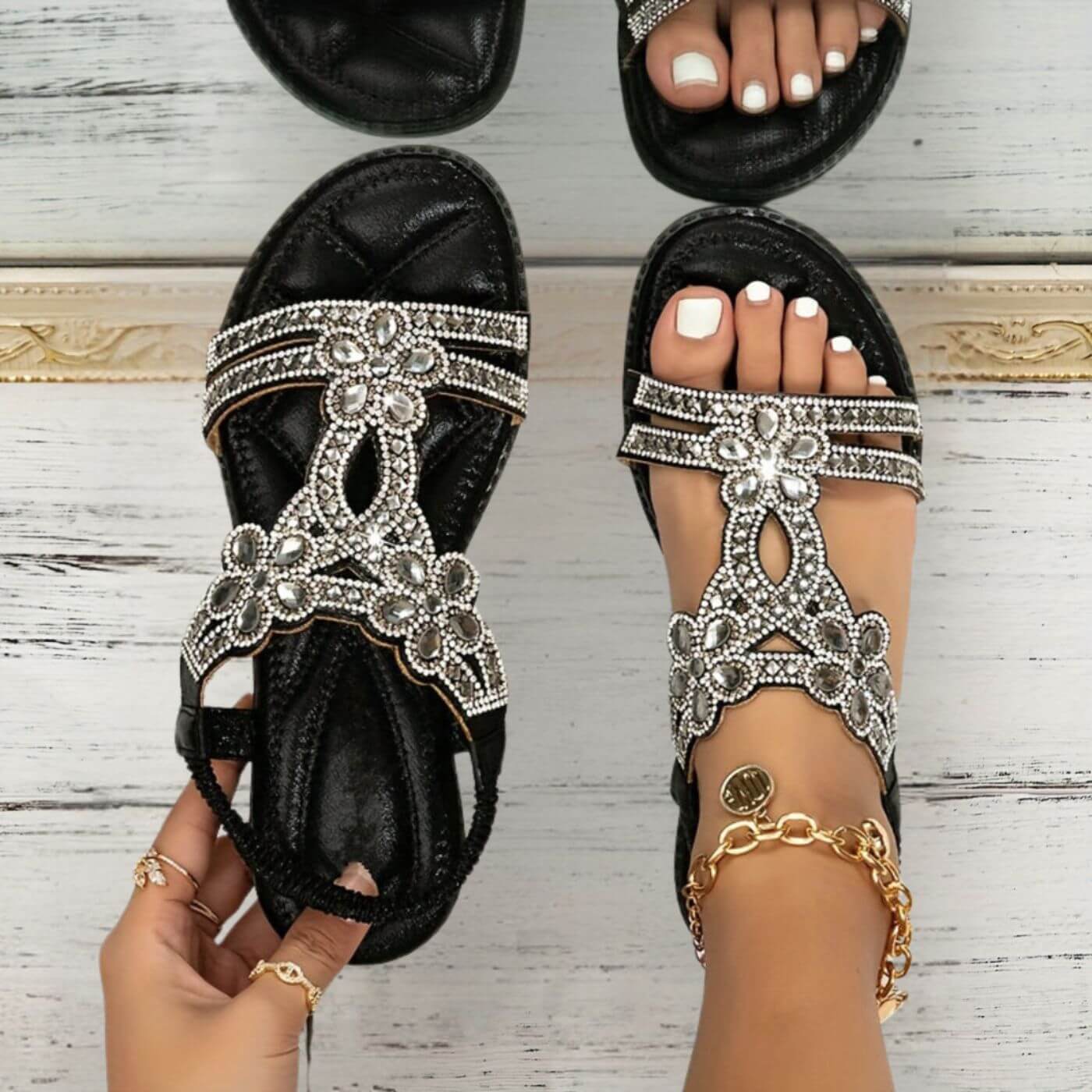 Audrey™ – Stylish Bohemian Orthopedic Sandals