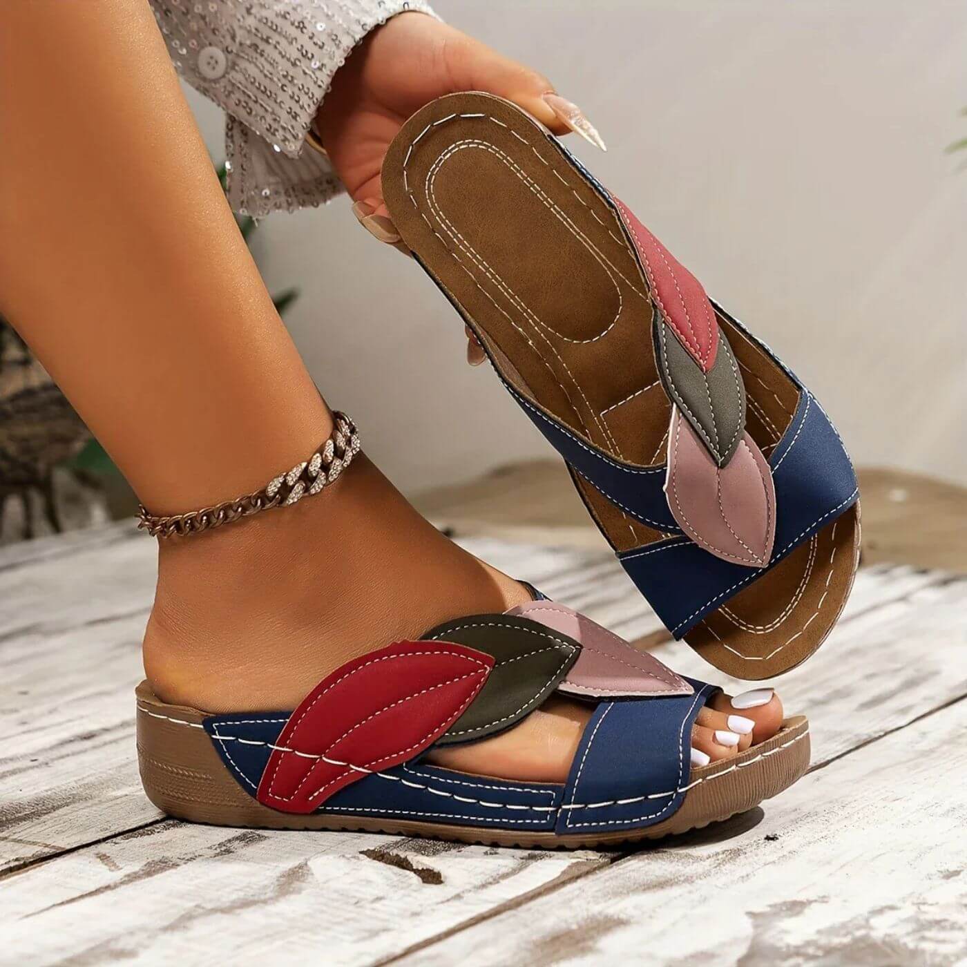 Sarah™ – Orthopedic Slip-on Comfort Sandals