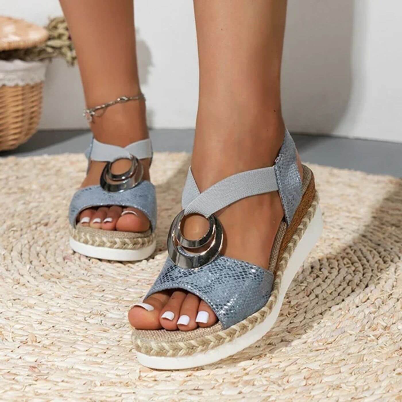 Shayna™ – Comfortable Orthopedic Wedge Sandals