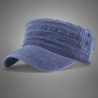 Spencer™ - Vintage Flat Top Cadet Cap
