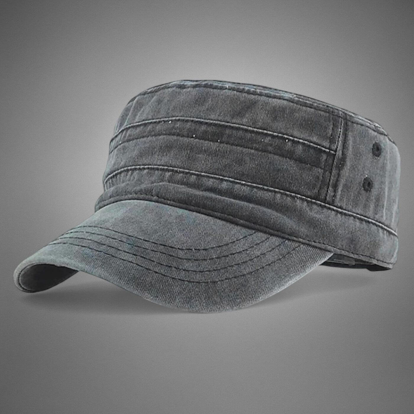 Spencer™ - Vintage Flat Top Cadet Cap