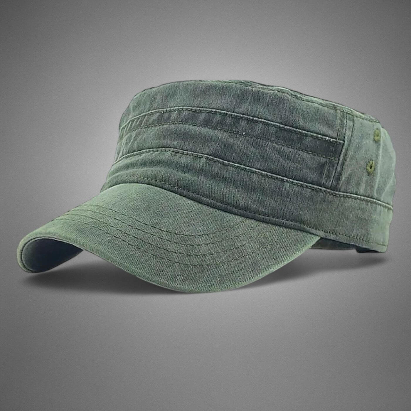Spencer™ - Vintage Flat Top Cadet Cap
