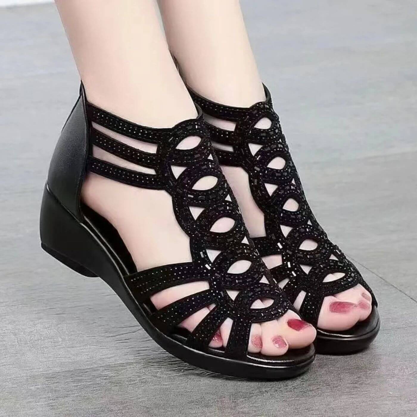 Talia™ – Ultimate Comfort Orthopedic Wedge Sandals