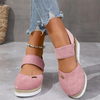 Tara™ - Elegant Closed Toe Orthopedic Wedge Sandals
