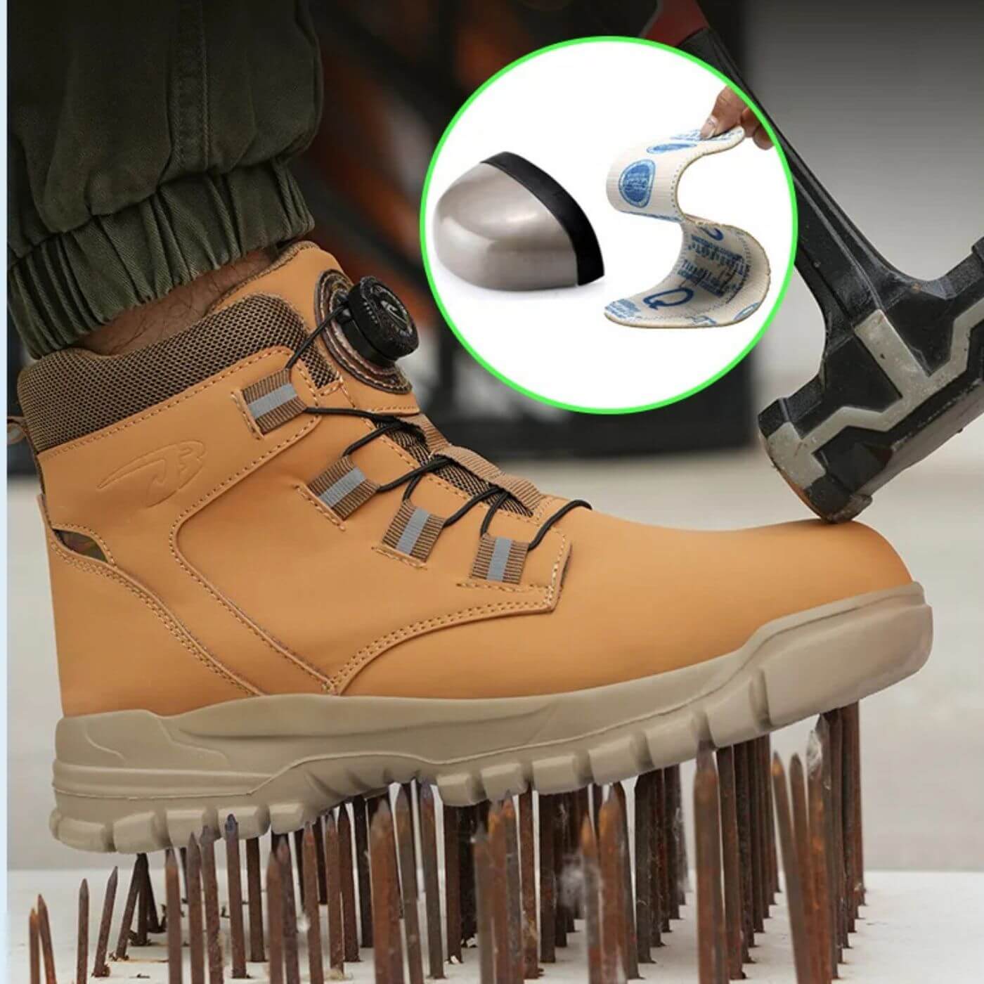 TreadMax™ - Steel Toe Safety Shoes