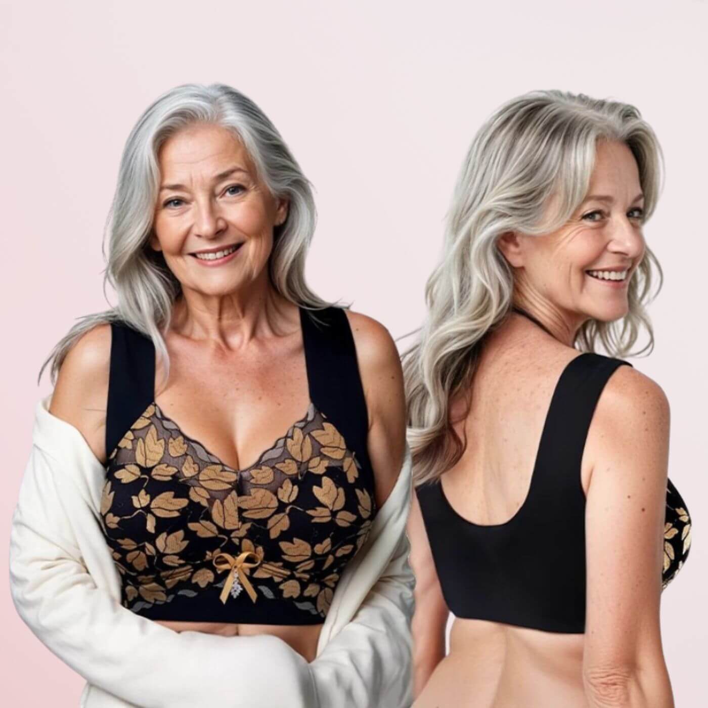TrueBra™ – Seamless Push-Up Lace Bra (1+1 FREE)
