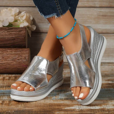 Valerie™ – Elegant Orthopedic Wedge Sandals