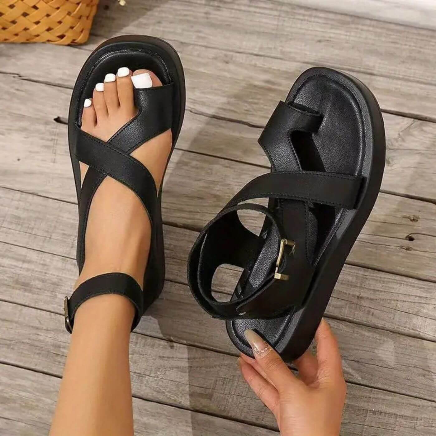 Yvette™ – Clip Toe Orthopedic Casual Sandals