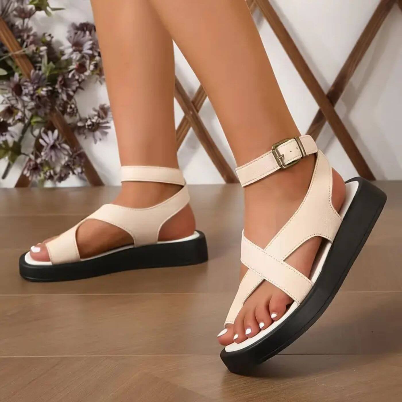 Yvette™ – Clip Toe Orthopedic Casual Sandals