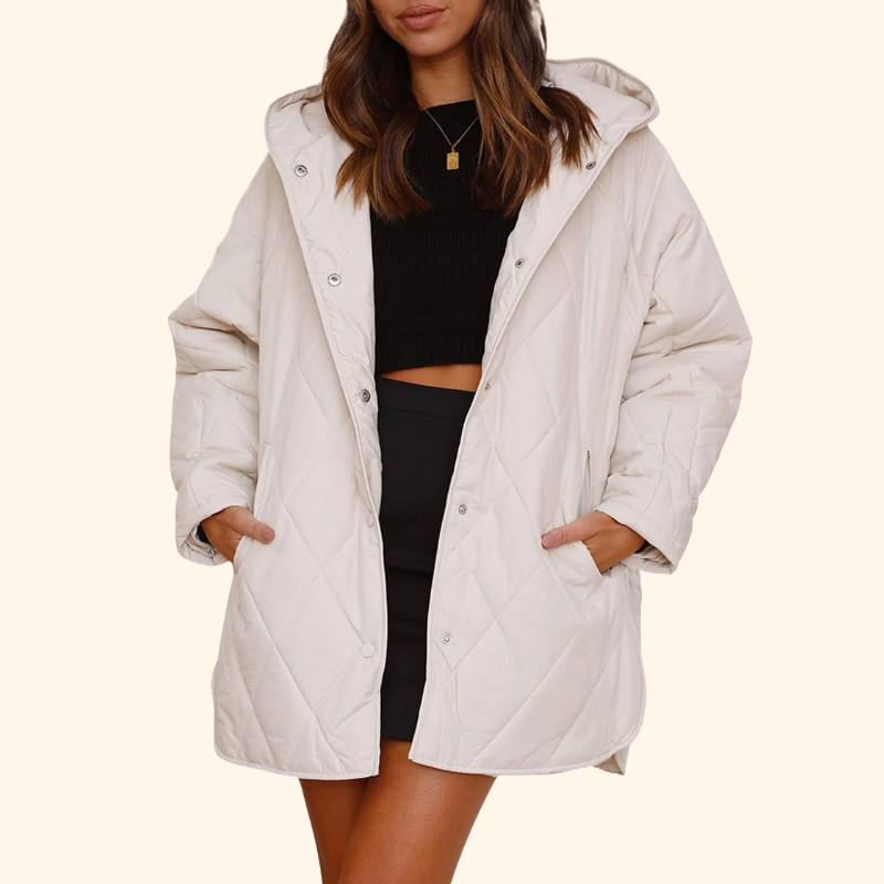 Thea | Quilted Hooded Coat